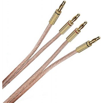 Speaker cable (pereche) 2 x 5 m, conectori tip banana